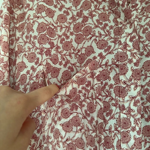 J.Crew Shirtdress in Tossed Bouquet print - Picture 9 of 12